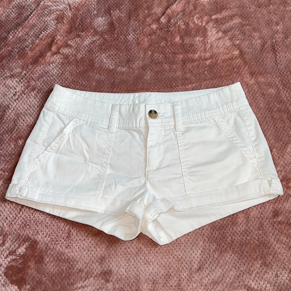 White Womans Arizona Jean Shorts